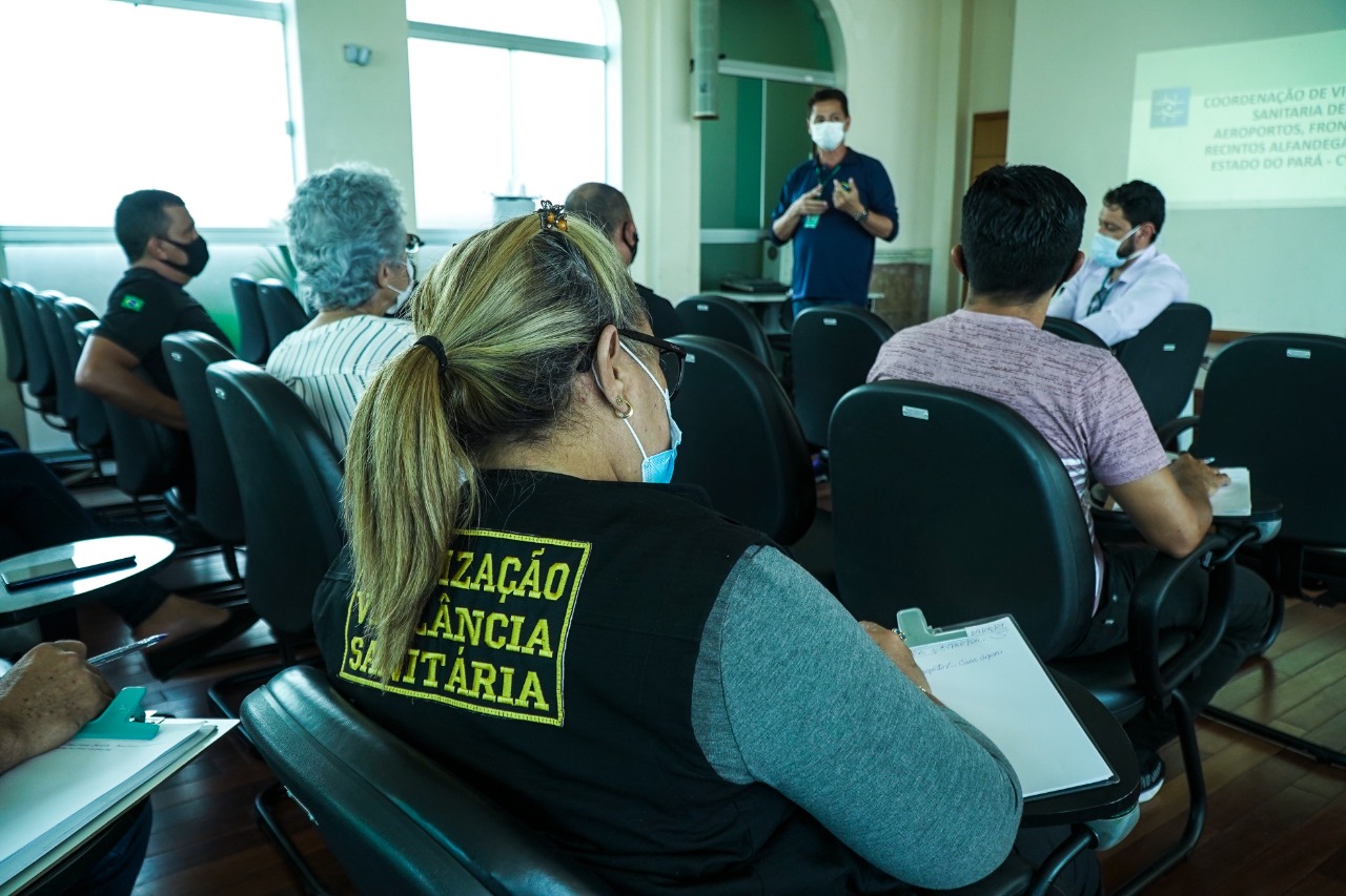 Covid-19: Vigilância Sanitária de Santarém recebe treinamento da Anvisa