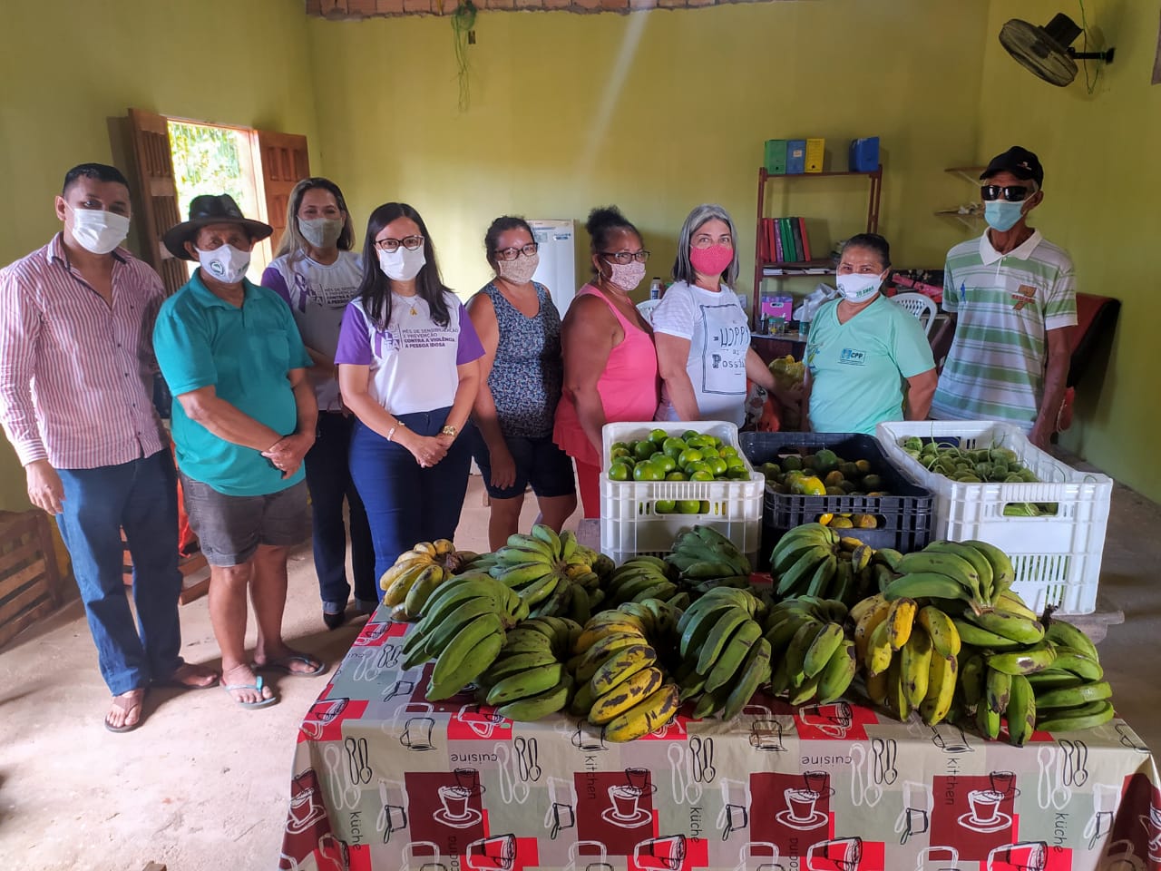 PAA distribui 6,5 toneladas de alimentos da agricultura familiar a famílias em situação de vulnerabilidade social