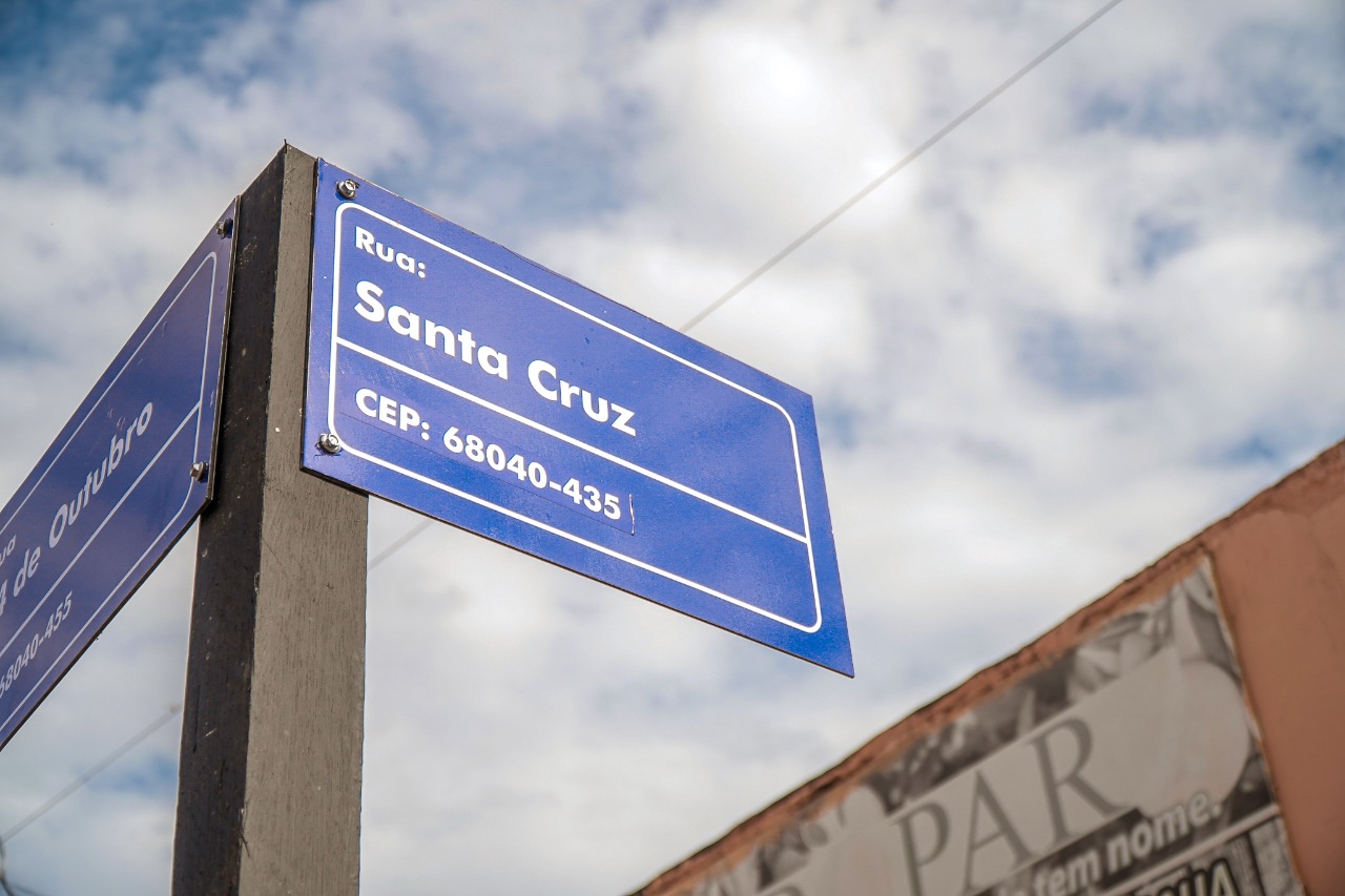 Santarém 360 anos: Prefeitura entrega mais duas ruas  pavimentadas, no Laguinho e Aldeia