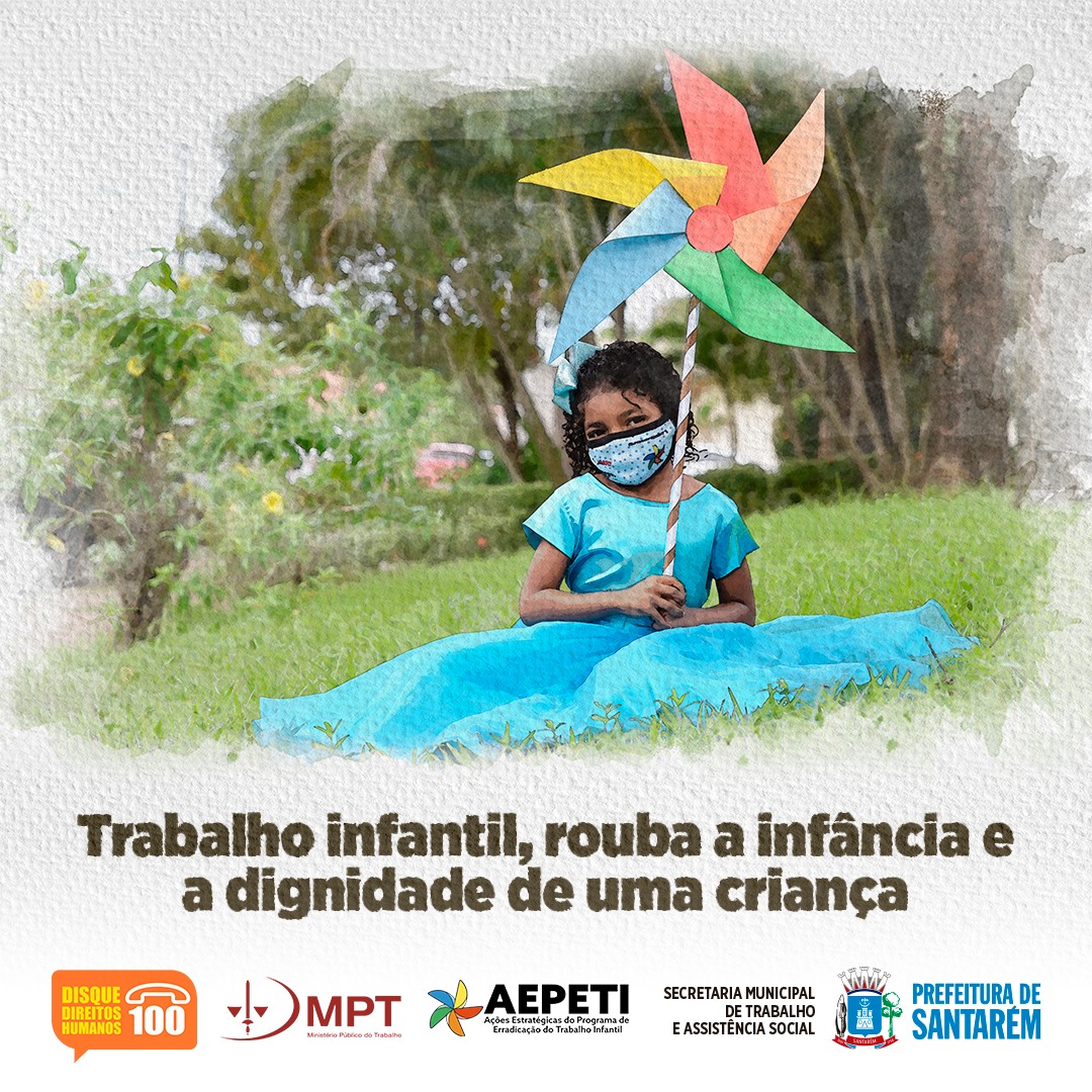 Prefeitura reforça ações da campanha de enfrentamento do trabalho infantil