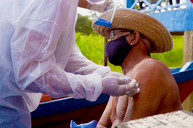 Santarém já imunizou 31.008 idosos com a 1ª dose da vacina contra covid-19