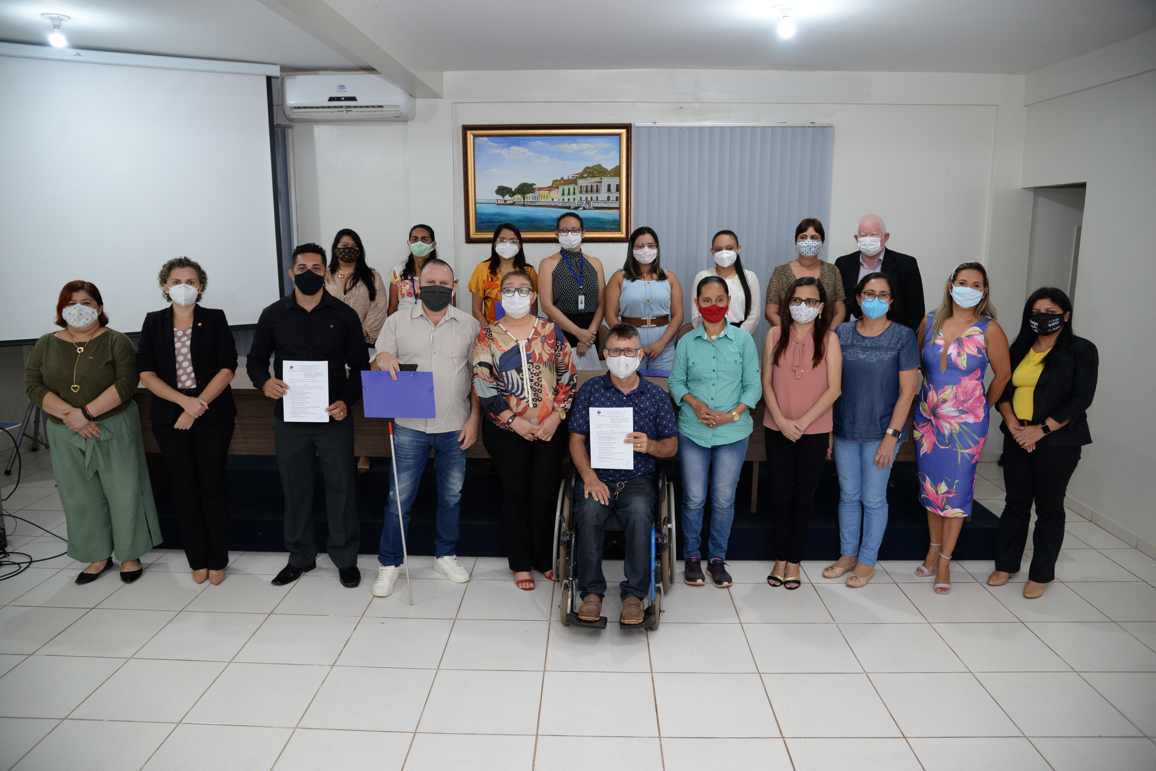 Empossados novos membros do Conselho Municipal dos Direitos da Pessoa com Deficiência de Santarém