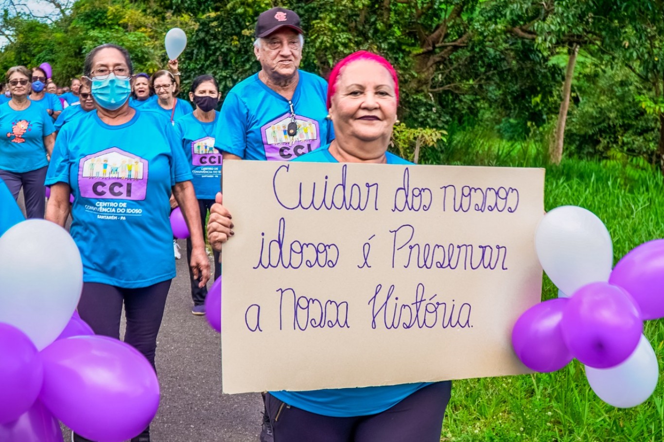 Junho Violeta: Programação alusiva ao dia D é realizada em Santarém 