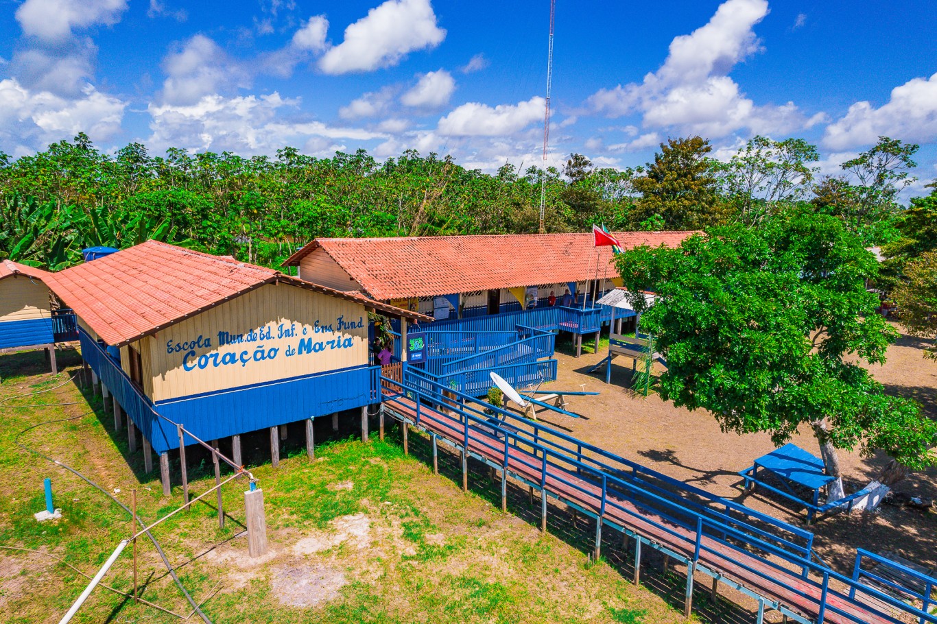 Santarém 362 anos: Santa Maria do Tapará comemora entrega de escola reformada e ampliada