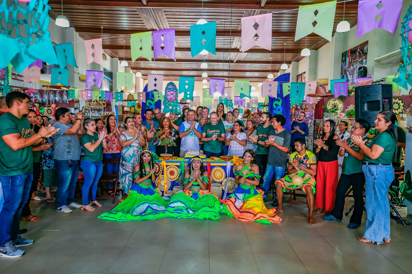 Santarém 362 anos: Prefeitura e artesãos comemoram os oito anos do Cristo Rei-Centro de Artesanato do Tapajós