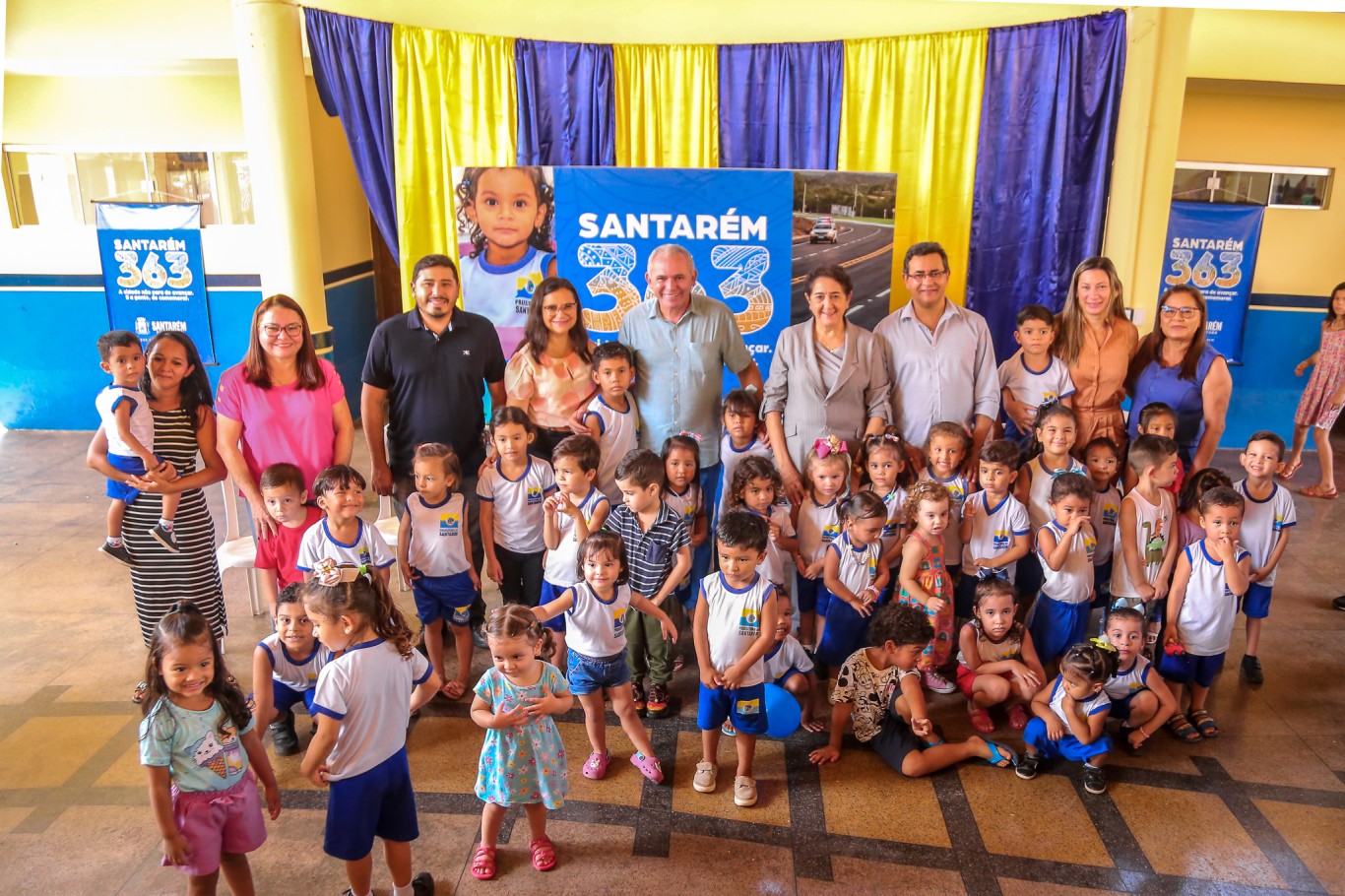 Santarém 363 anos: primeiro Centro de Educação Infantil do município é entregue novamente à comunidade, reformado e ampliado
