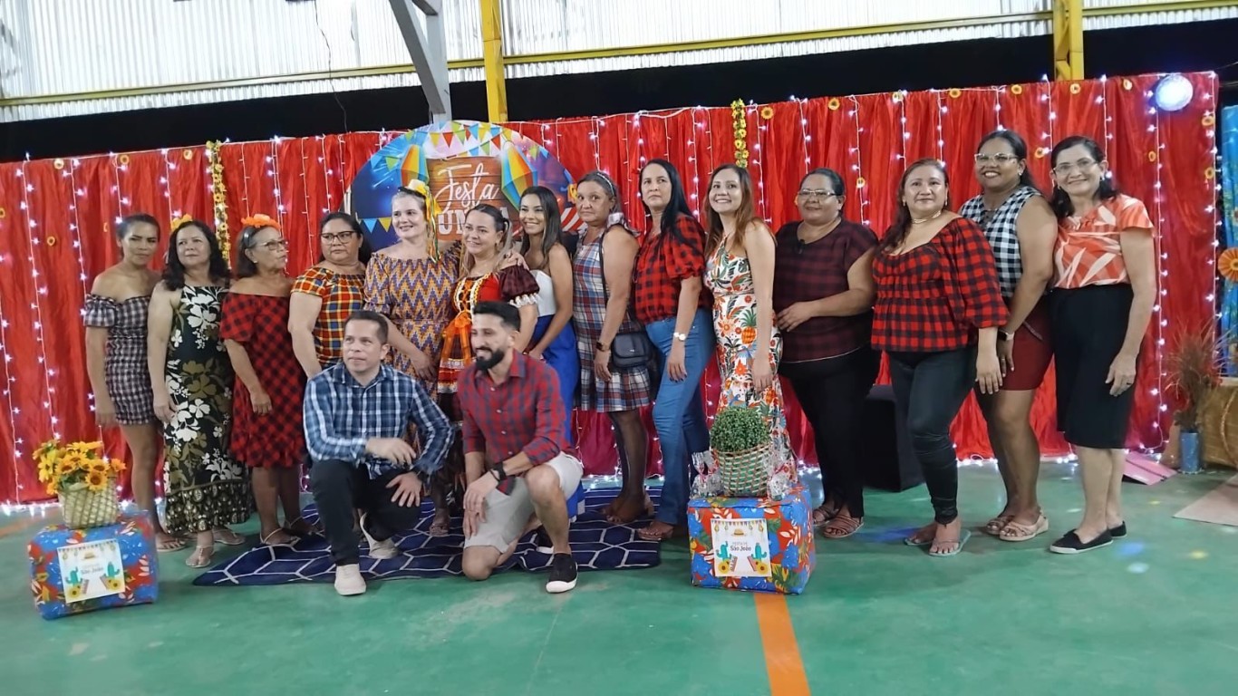 UBS do Uruará realiza festa junina com participação de mais de 120 pessoas 