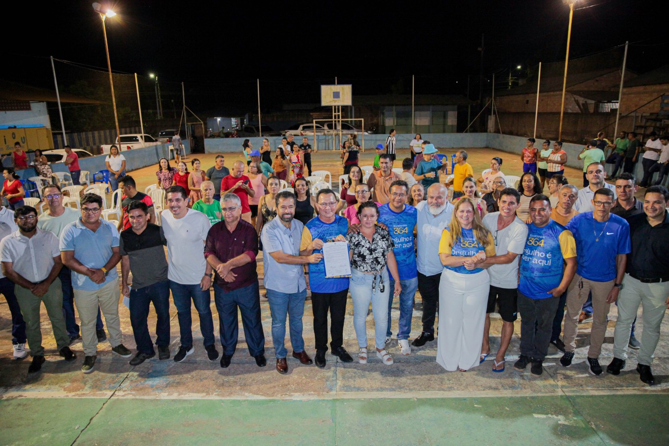 Prefeito Zé Maria Tapajós autoriza início das obras de construção do sistema de água do Cipoal II