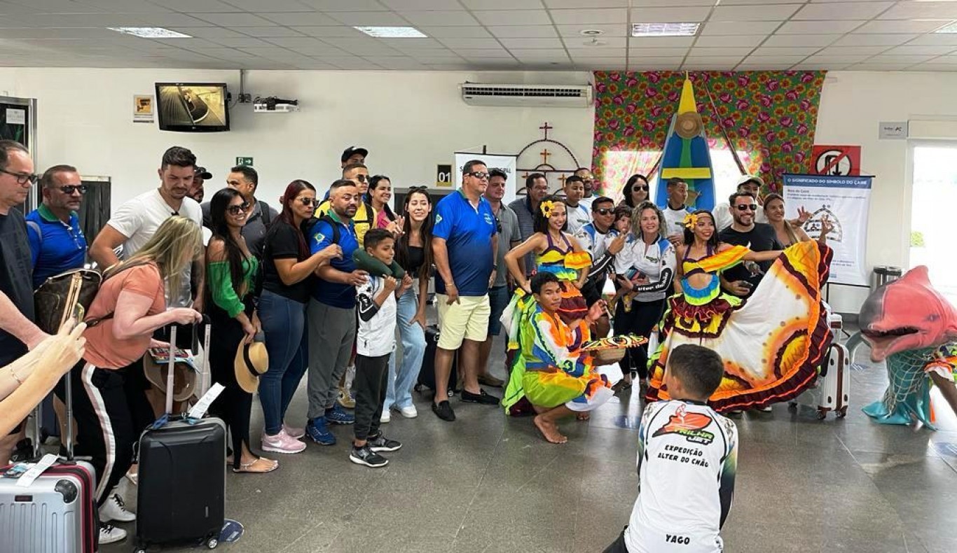 Imagem de Dia do Turista: de janeiro a maio, Santarém tem aumento de quase 5% nos desembarques pelo Aeroporto Maestro Wilson Fonseca em comparação com o mesmo período de 2024