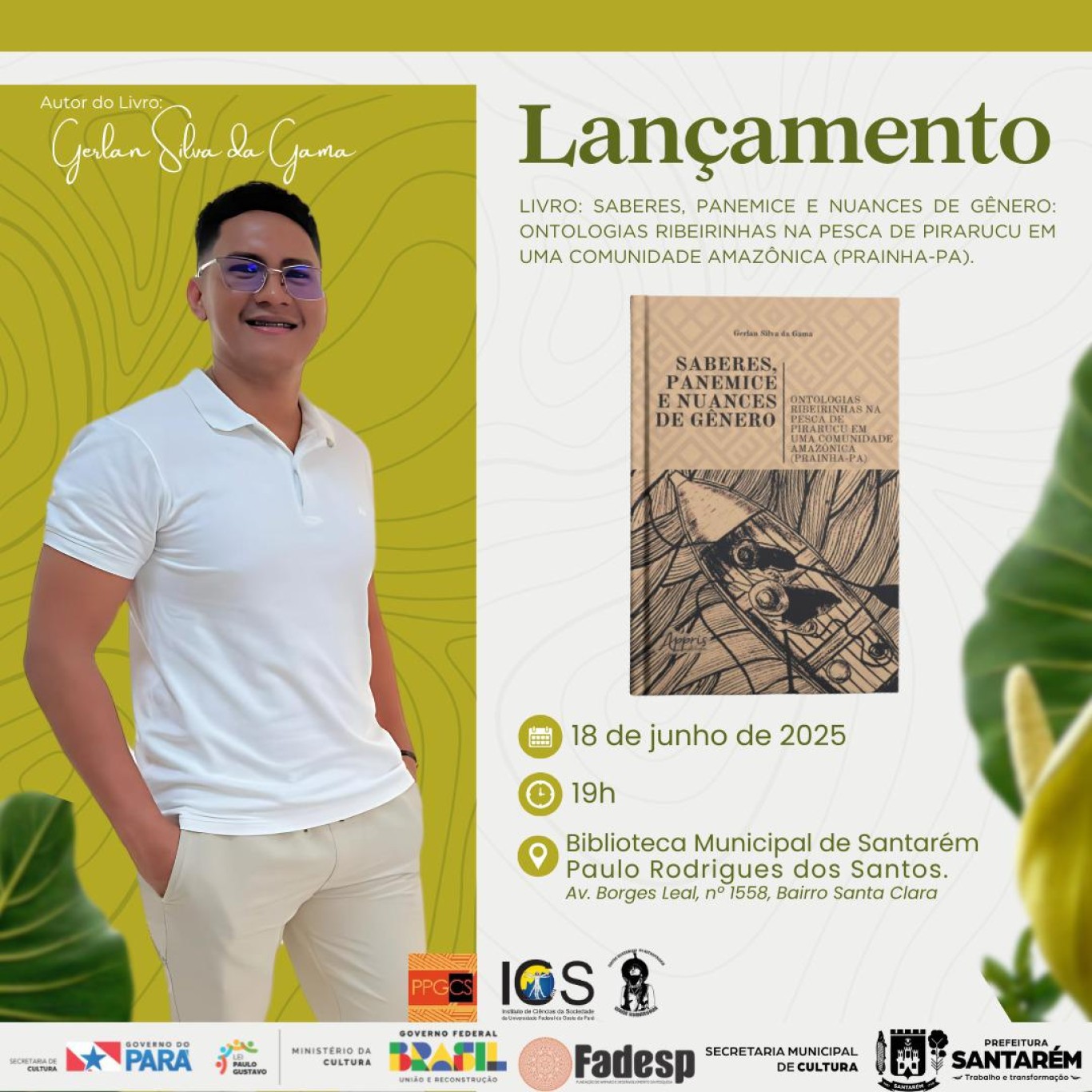 Antropólogo ribeirinho lança livro sobre saberes tradicionais da Amazônia
