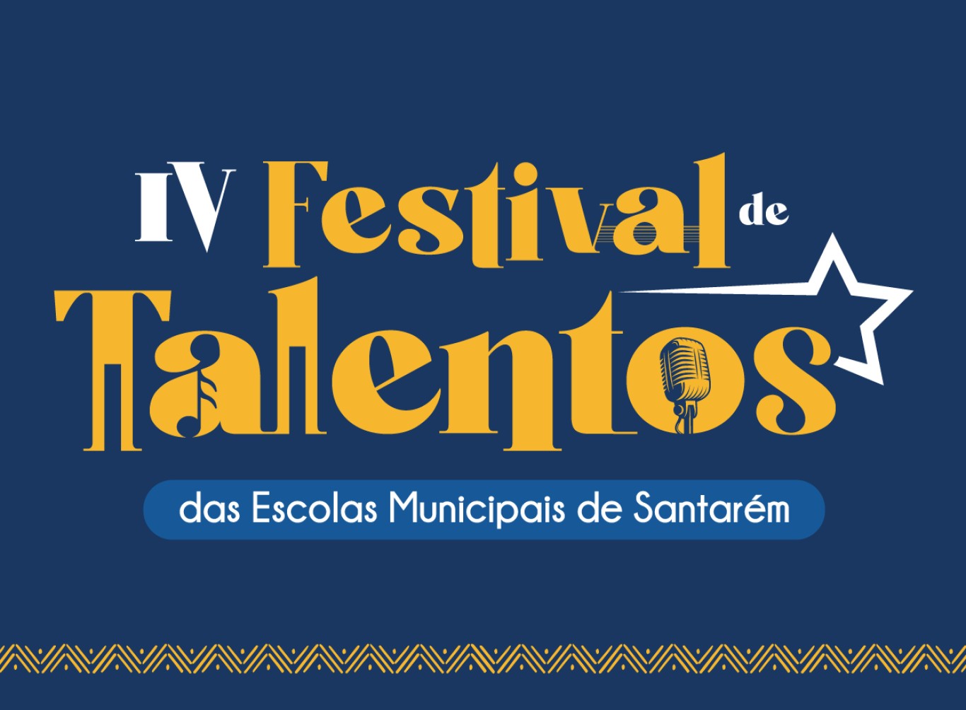 Imagem de Secretaria de Educação divulga lista de classificados para a quarta edição do Festival de Talentos das escolas municipais