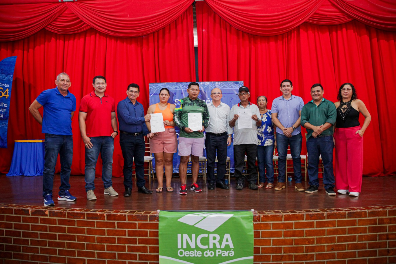 Imagem de Em Santarém, 41 famílias do Assentamento Eixo Forte são beneficiadas com crédito do Fomento e Fomento Mulher