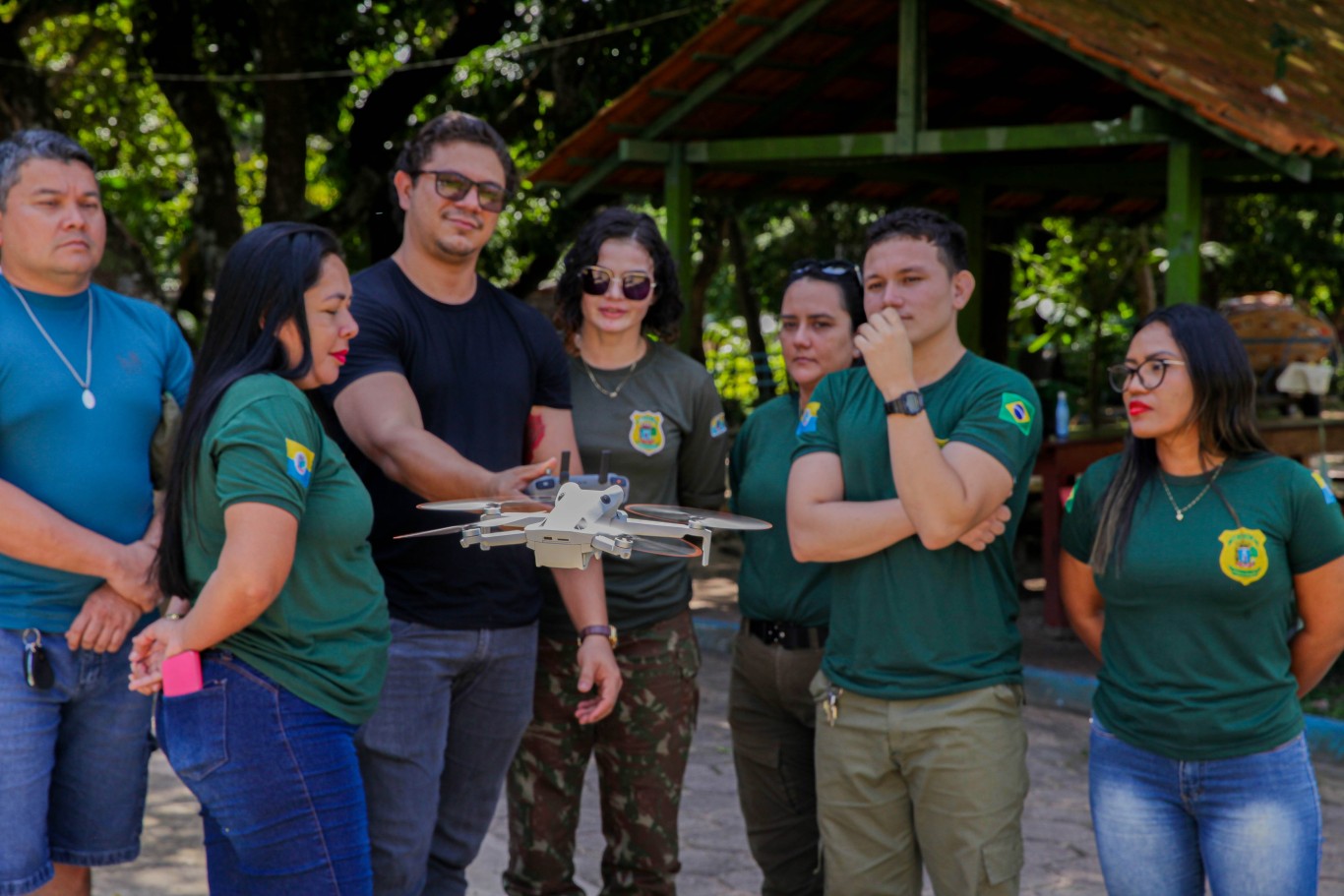 Imagem de Treinamento com drones prepara fiscais ambientais para atuação mais eficiente