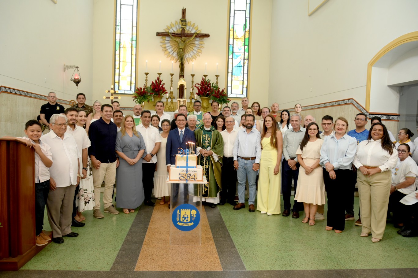 Imagem de Fé, tradição e amor por Santarém marcam a Missa Mocoronga pelos 364 anos da cidade