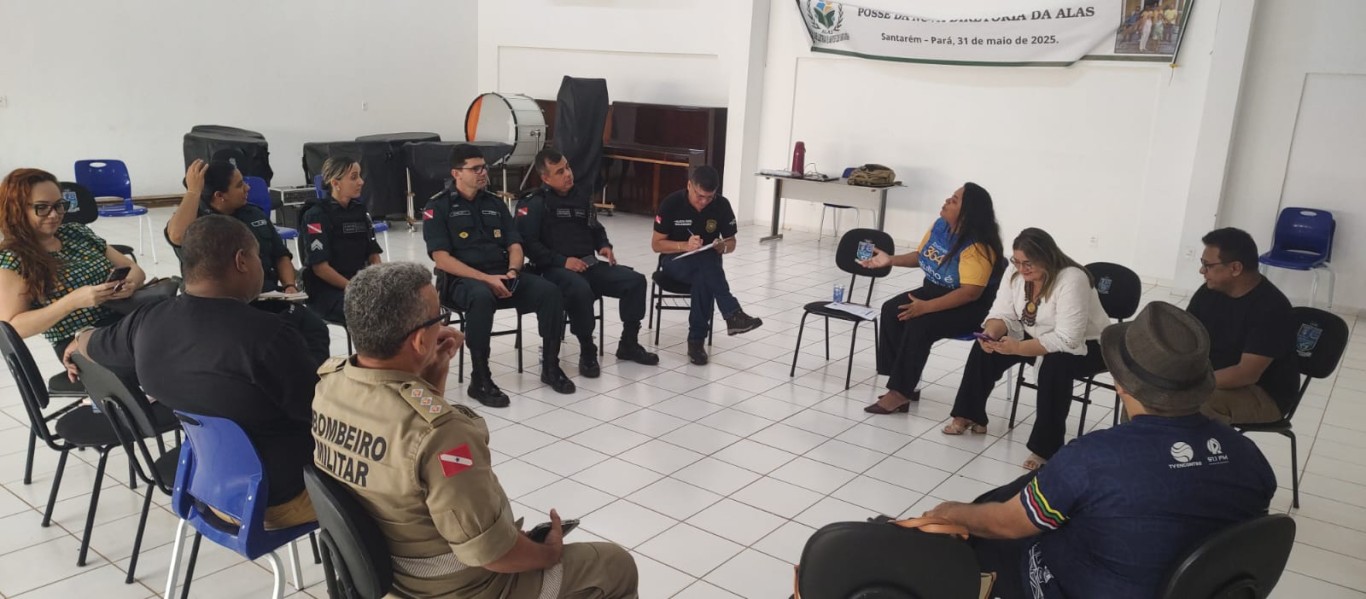 Prefeitura e órgãos de segurança alinham estratégia de segurança para as comemorações dos 364 anos de Santarém