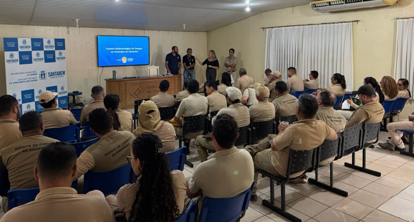 Imagem de Agentes de Endemias participam de capacitação sobre arboviroses em Santarém