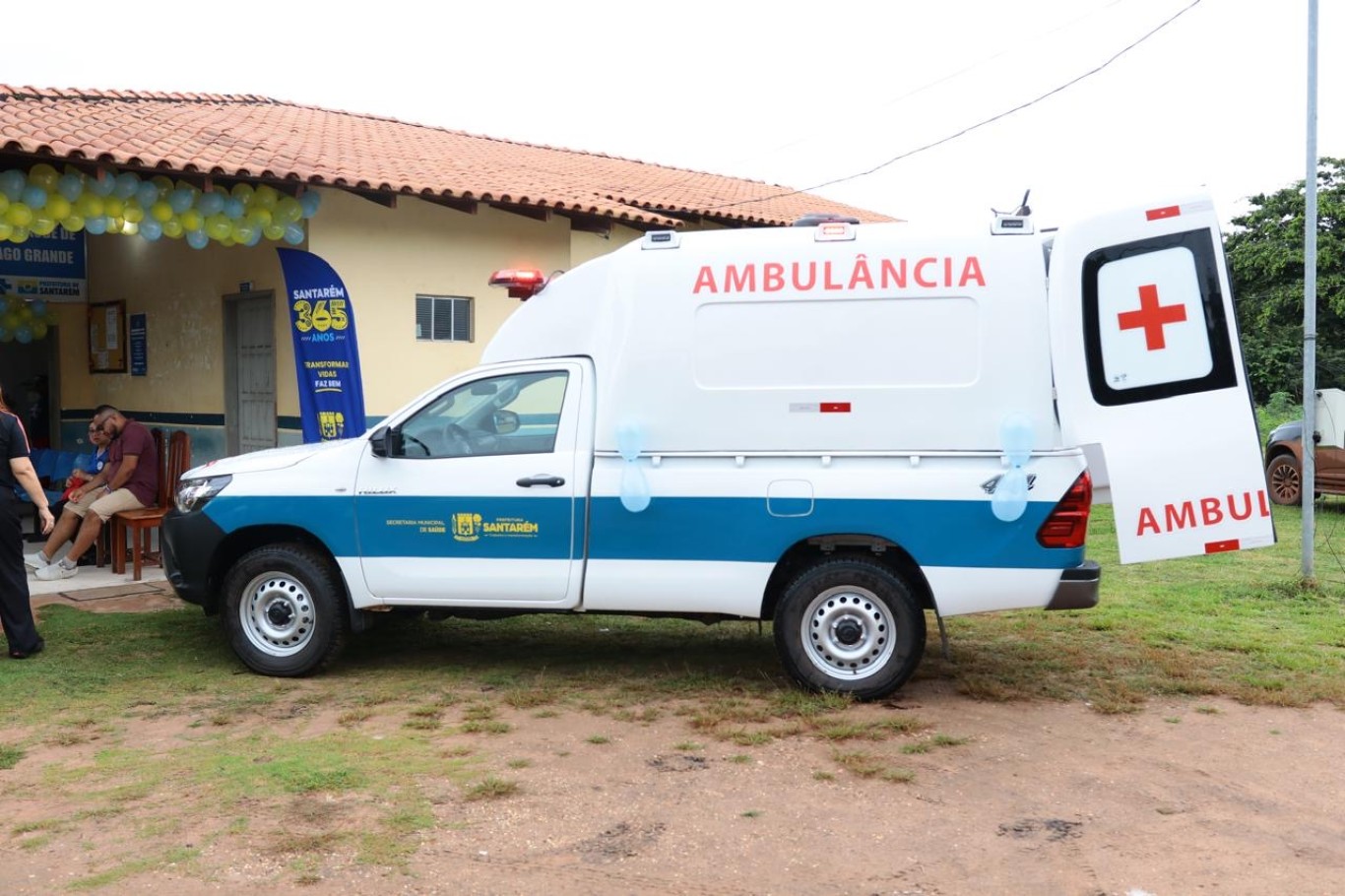 UBS de Vila Socorro, no Lago Grande, recebe ambulância para reforçar atendimento de urgência e emergência