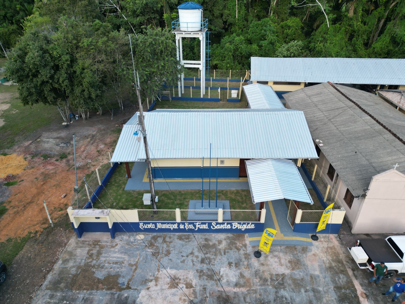 Escola Santa Brígida é inaugurada na comunidade Igarapé do Pimenta