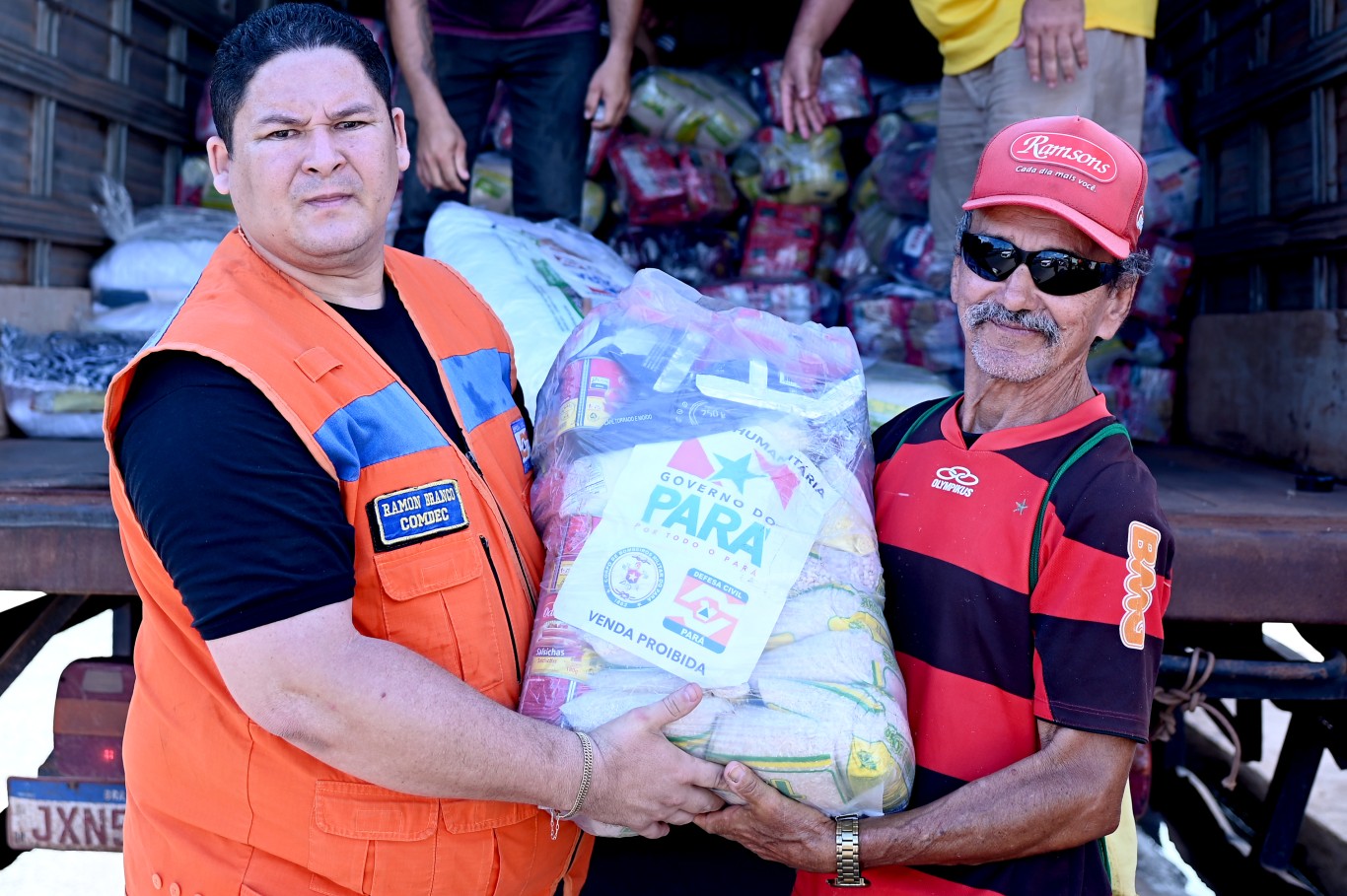 Defesa Civil inicia entrega de kits humanitários para famílias afetadas pelas chuvas em Santarém