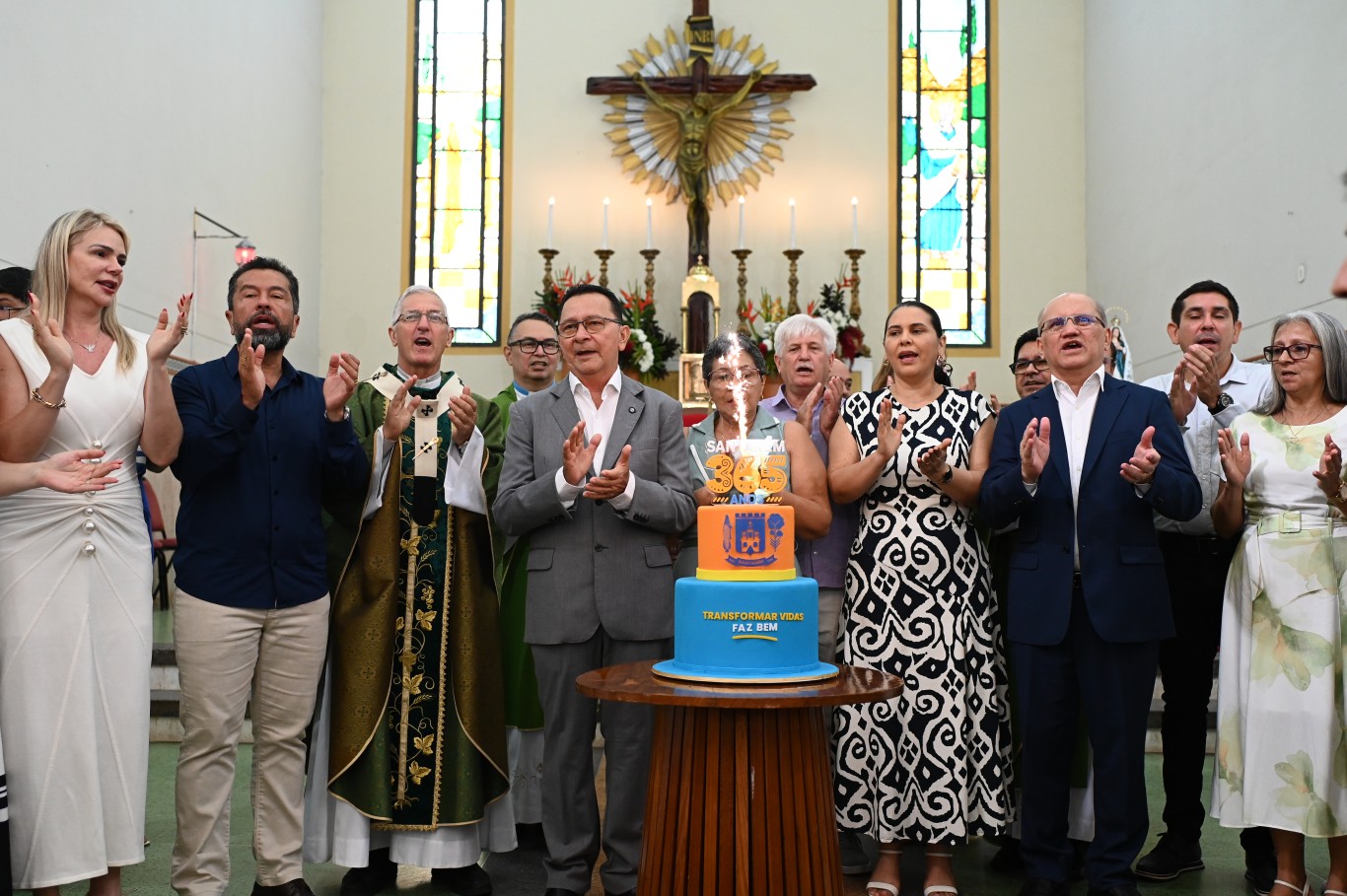 Missa Mocoronga reúne fiéis e autoridades na celebração dos 365 anos de Santarém