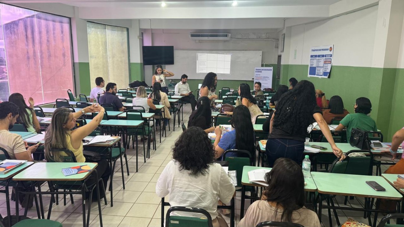 Imagem de Capacitação fortalece atuação da assistência social no enfrentamento ao trabalho escravo e tráfico de pessoas na região do Tapajós