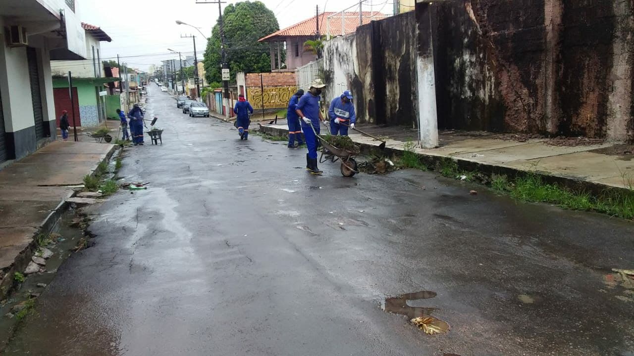 Semurb segue cronograma de limpeza pública