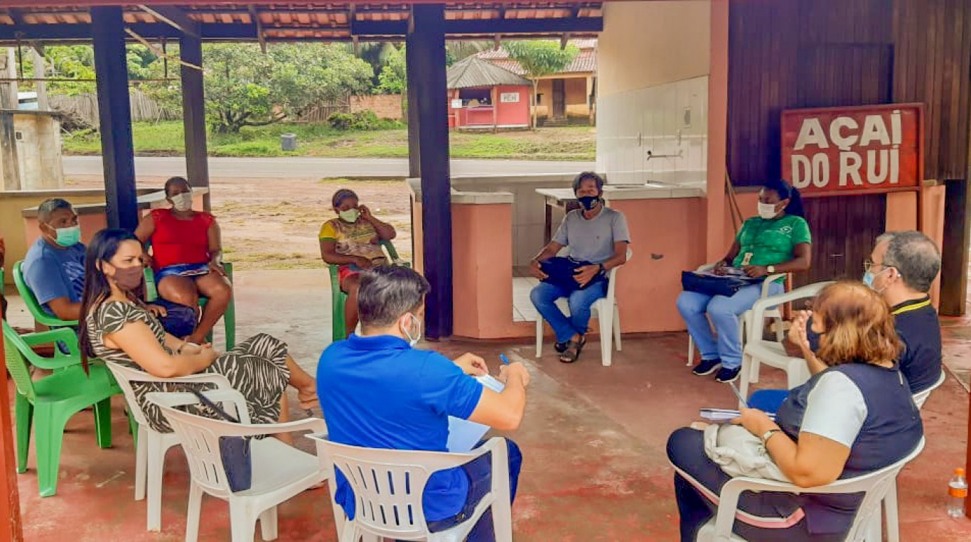 Reunião define revitalização do espaço da Vila de Cucurunã em Santarém 