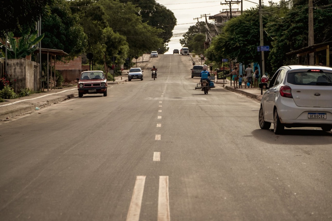 Prefeitura entrega mais 4 ruas pavimentadas no bairro Uruará