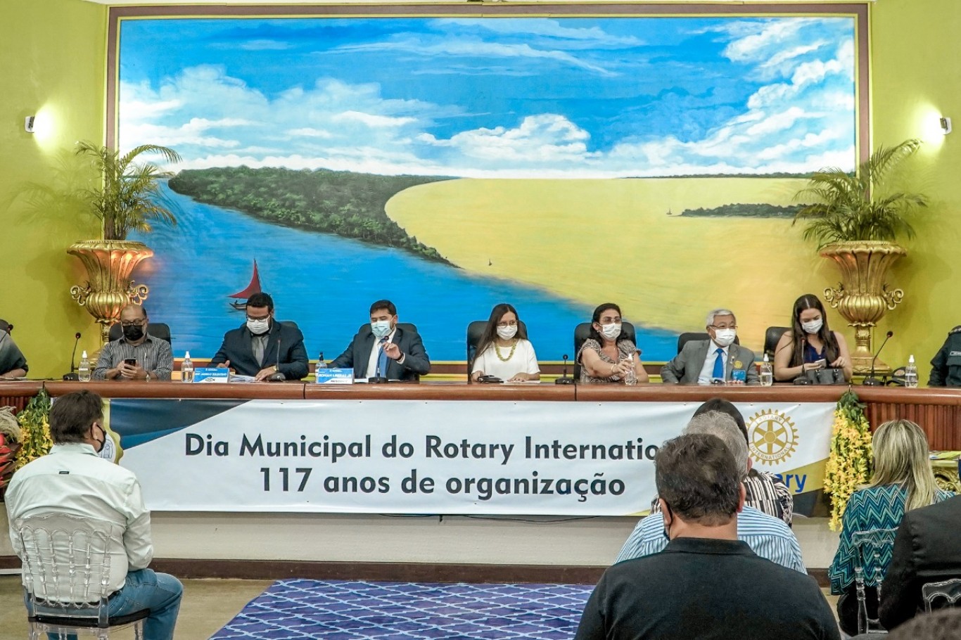 Prefeitura de Santarém participa de Sessão Especial em homenagem aos 117 anos do Rotary Club International 