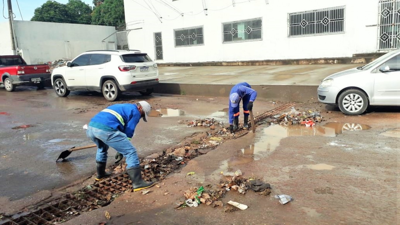 Com período chuvoso, Semurb intensifica trabalhos de organização e limpeza em Santarém