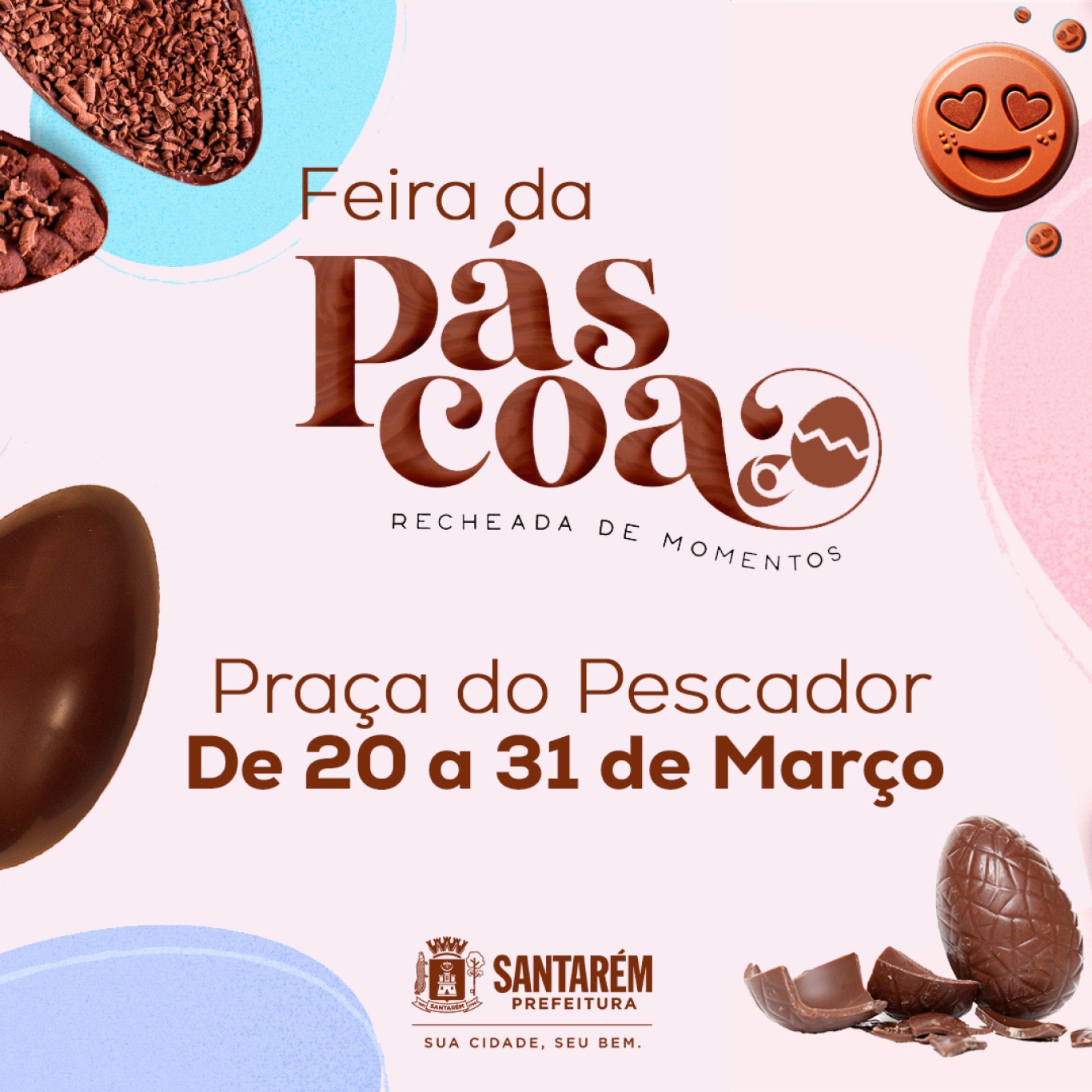 Feira da Páscoa: Prefeitura destinará local para comercialização de chocolates durante o período da Páscoa