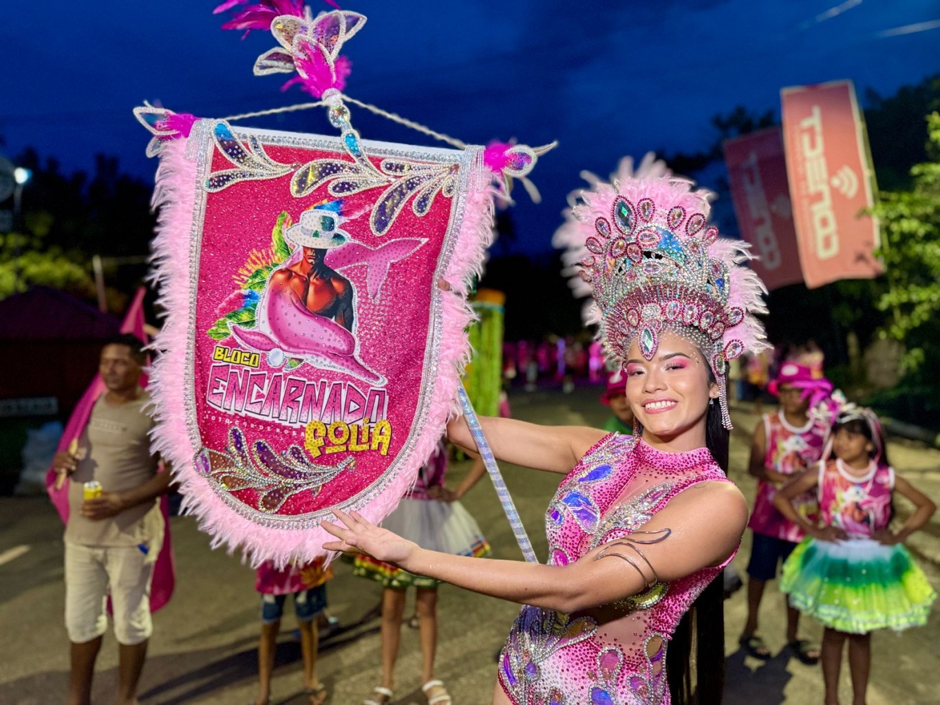 Circuito Tapajônico: Mergulho do Boto Cor de Rosa e Boi Folia comandam o terceiro dia do Carnalter