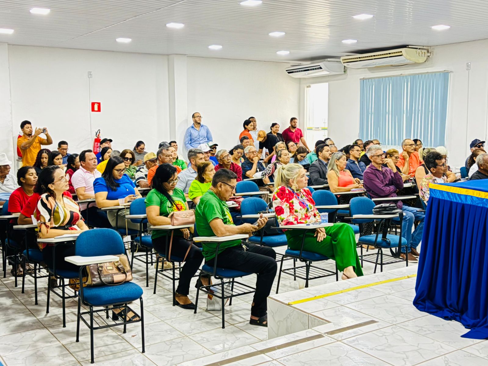 Reuni&atilde;o ocorreu na manh&atilde; desta quinta-feira (19), no Audit&oacute;rio do Ciam. Foto: Fernanda Rabelo/Ag&ecirc;ncia Santar&eacute;m.