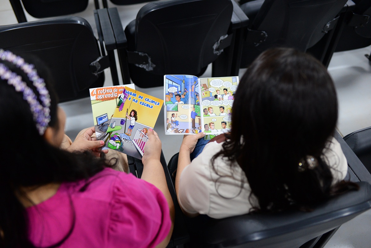 Semed destacou a necessidade de enfrentamento do combate ao trabalho infantojuvenil ao longo de todo o ano.