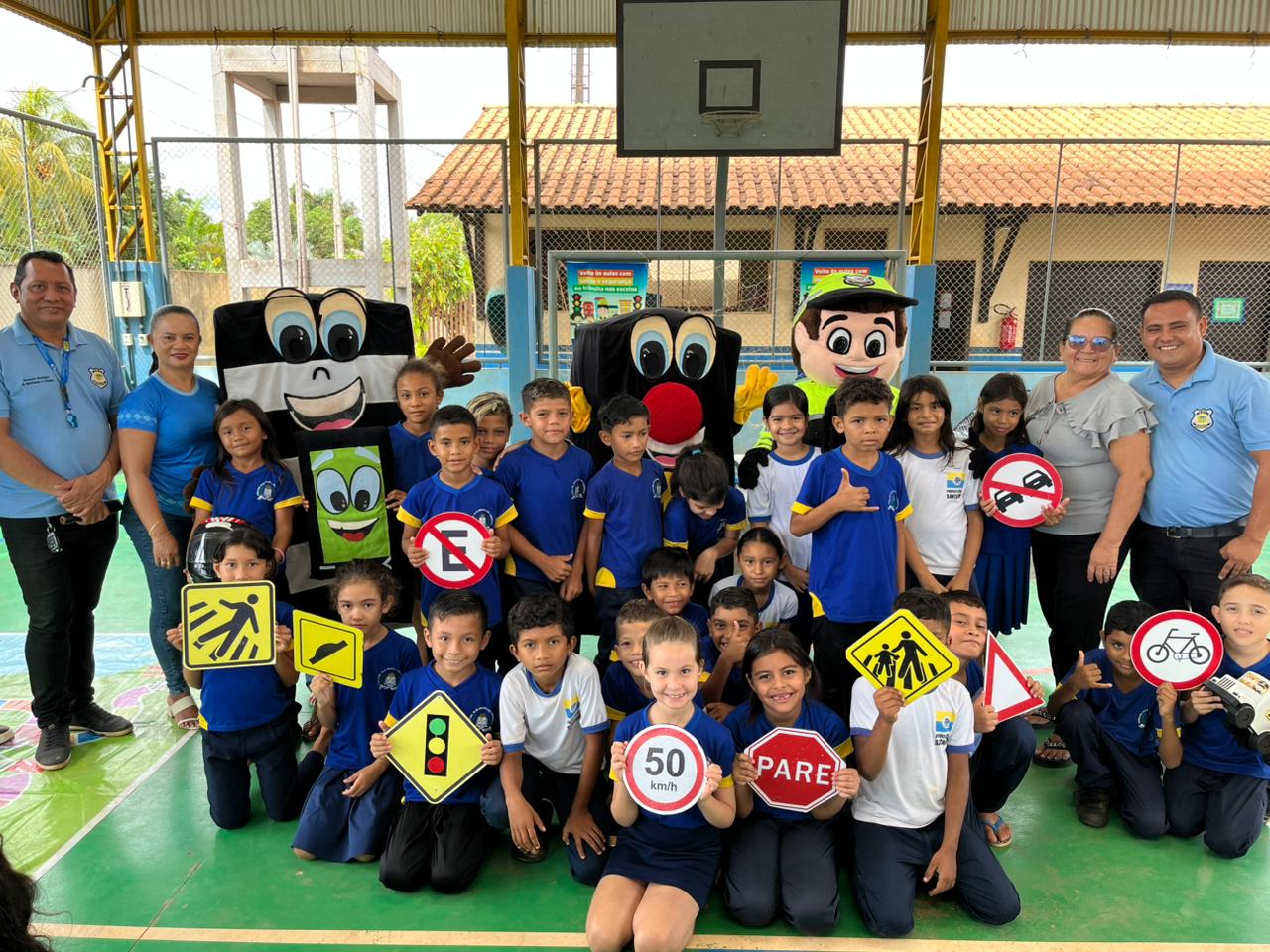 Prefeitura de Santar&eacute;m reafirma, por meio dessas a&ccedil;&otilde;es, o compromisso com a educa&ccedil;&atilde;o, a preserva&ccedil;&atilde;o da vida . Foto: Fabr&iacute;cio Gal&uacute;cio/Ag&ecirc;ncia Santar&eacute;m.