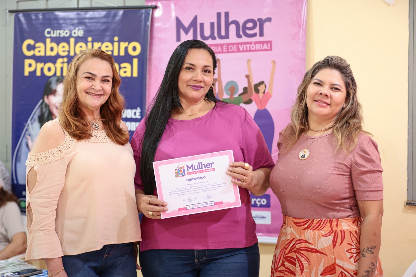 Campanha “Mulher, tua história é de VITÓRIA” encerra com mais de 500 atendimentos e ações em diversos territórios