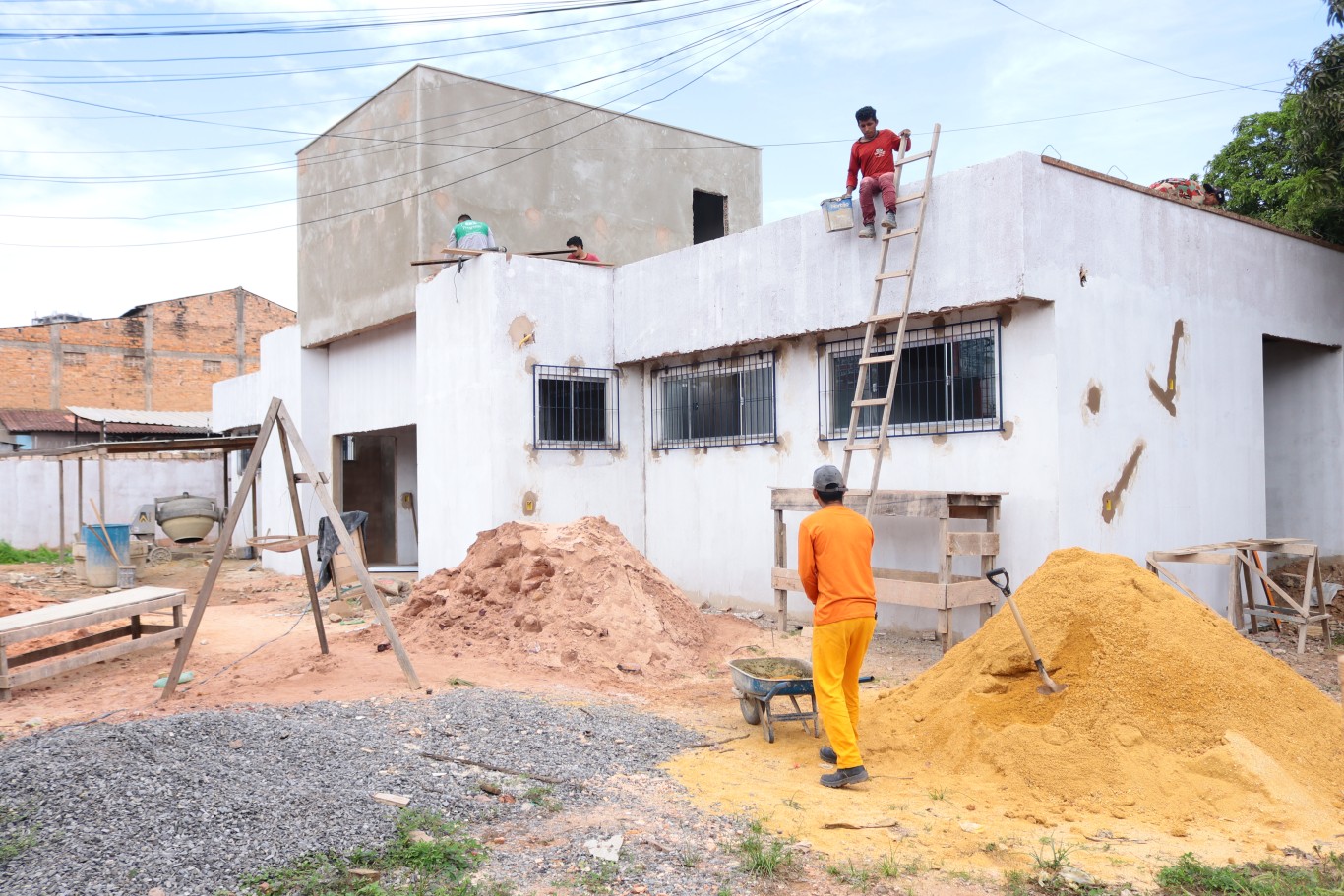 Nova UBS Aparecida/Caranazal avança com quase 50% da obra executada em Santarém