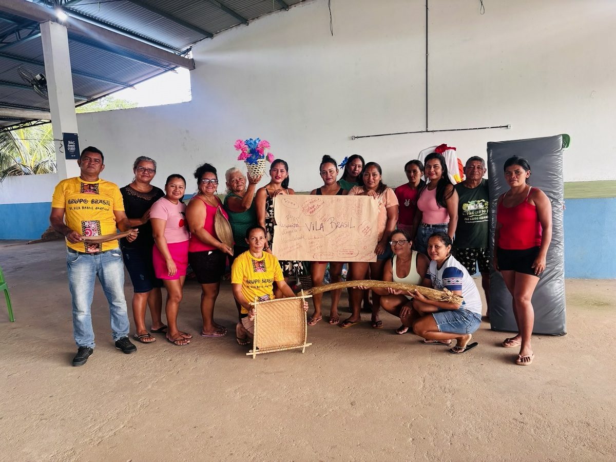 Fruto do buruti foi um dos destaques.
