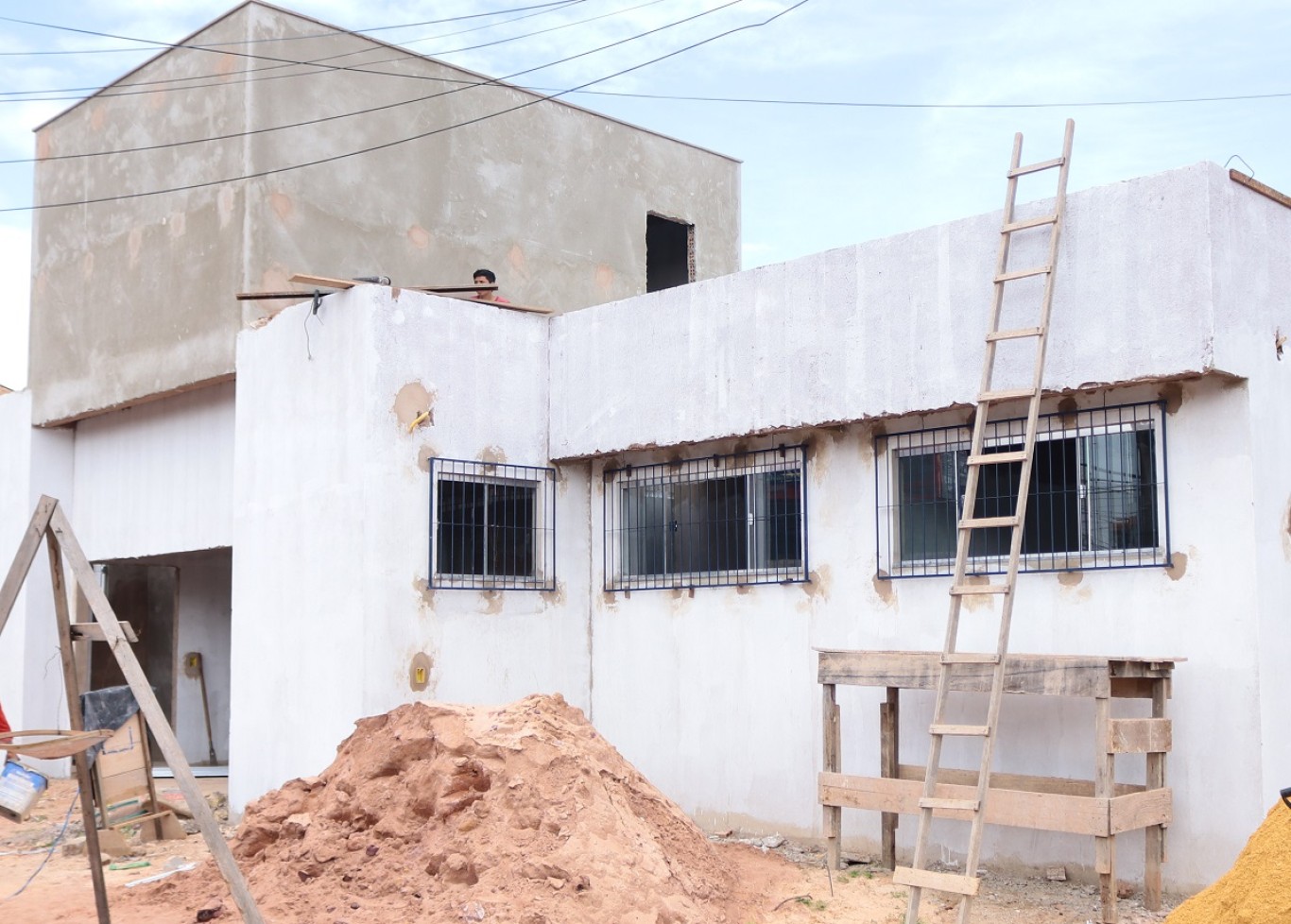 Nova UBS Aparecida/Caranazal avança com quase 50% da obra executada em Santarém