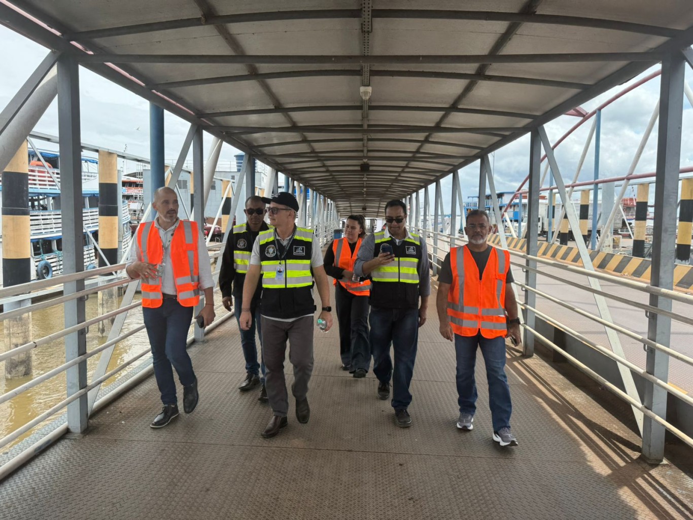 Prefeitura e Antaq realizam visita técnica ao Terminal Hidroviário de Santarém