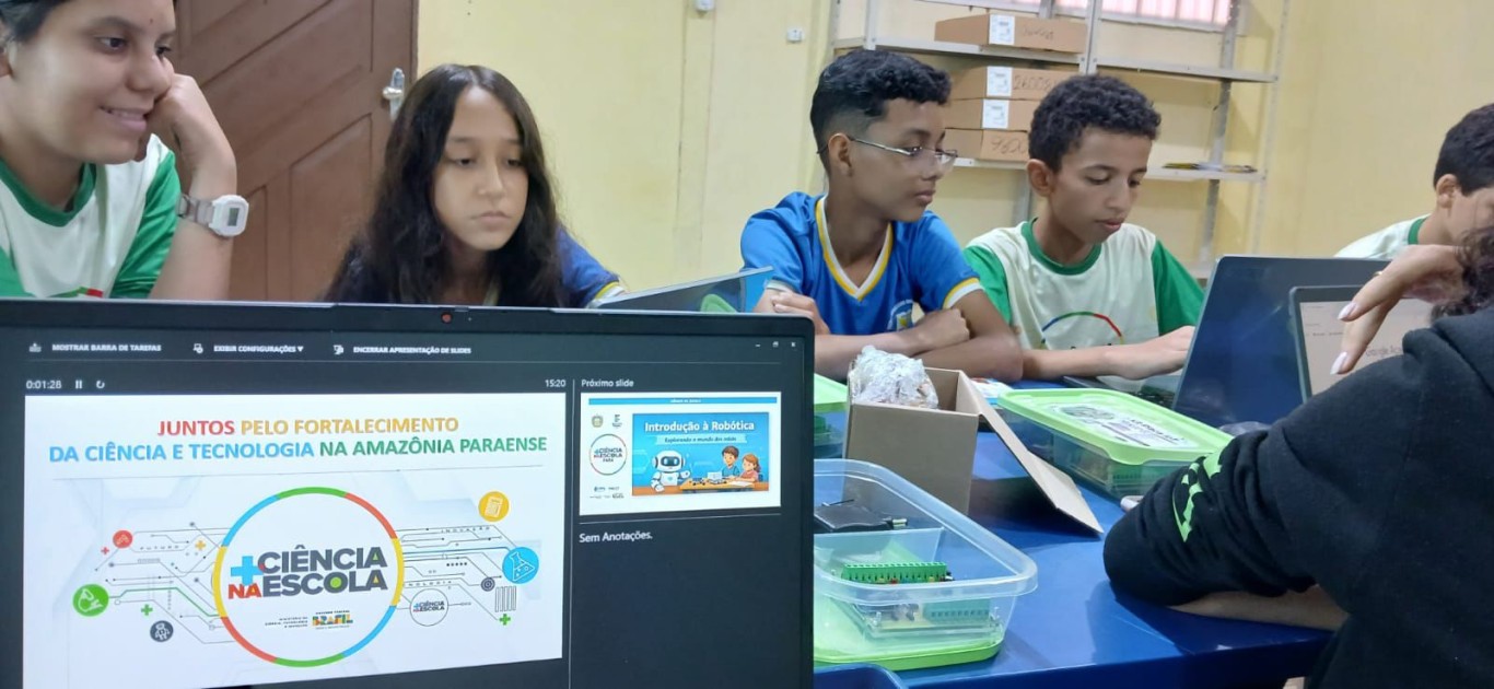 Escola Municipal Brigadeiro Eduardo Gomes representará Santarém em Encontro Nacional do programa Mais Ciência