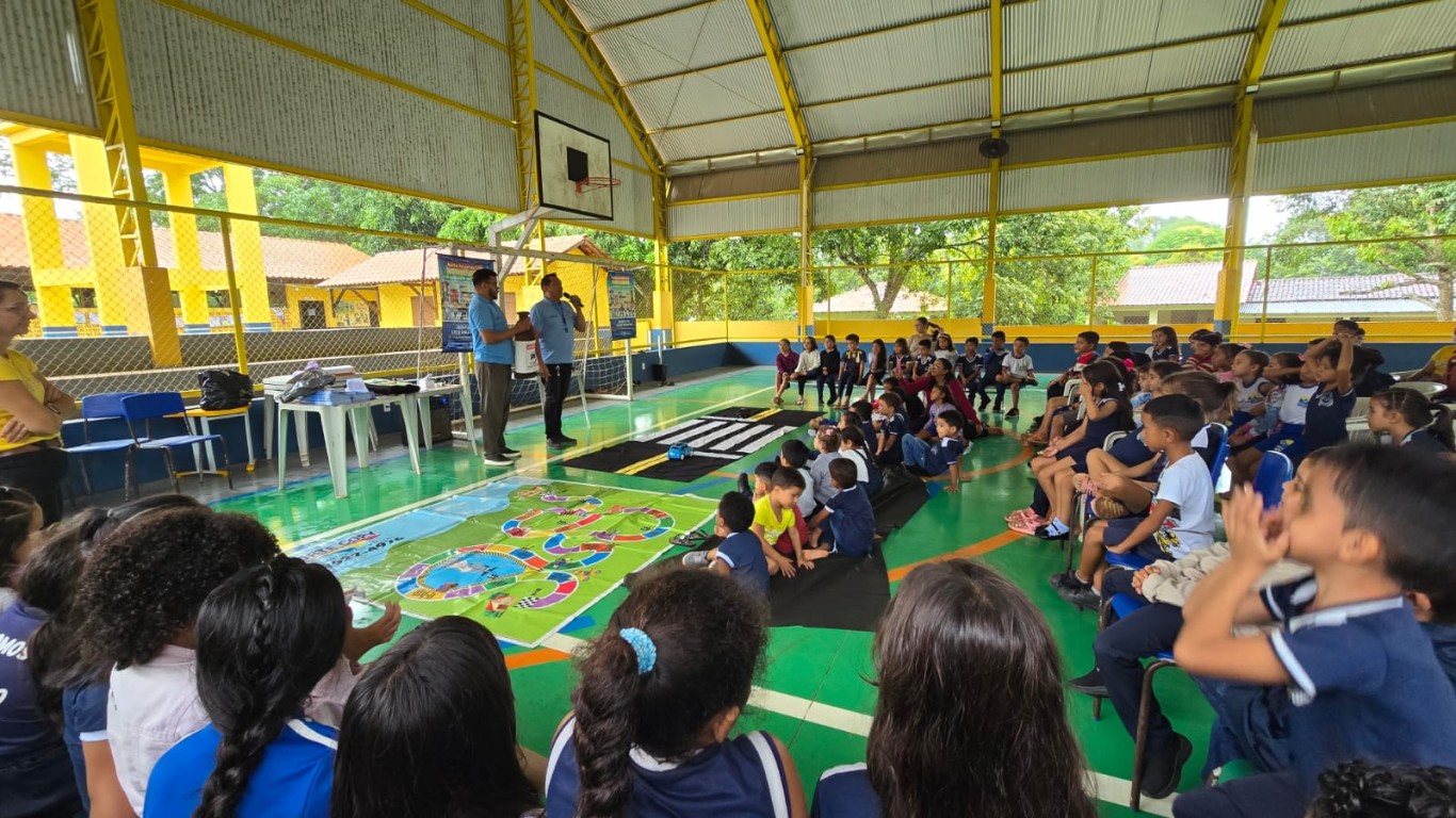 Imagem de Projeto “Volta às Aulas com Saúde e Segurança no Trânsito” chega à comunidade Perema e reforça educação viária nas escolas