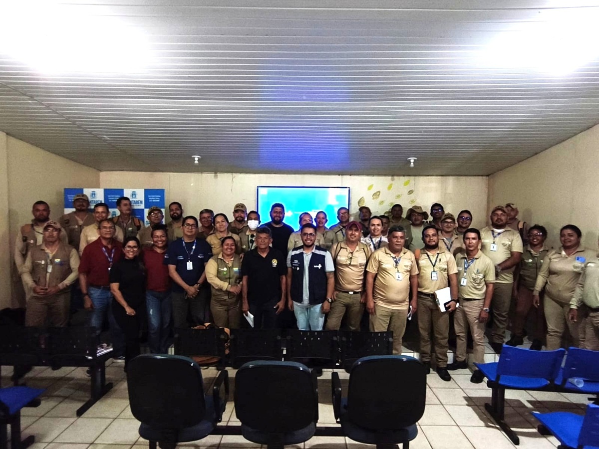 Capacita&ccedil;&otilde;es e fortalecendo nossas equipes com novas ferramentas de monitoramento. Foto: Semsa/Divulga&ccedil;&atilde;o.