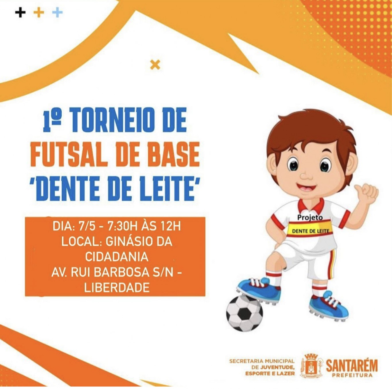 Abertas as inscrições para o 2º Torneio de Futsal de Base ‘Dente de Leite’