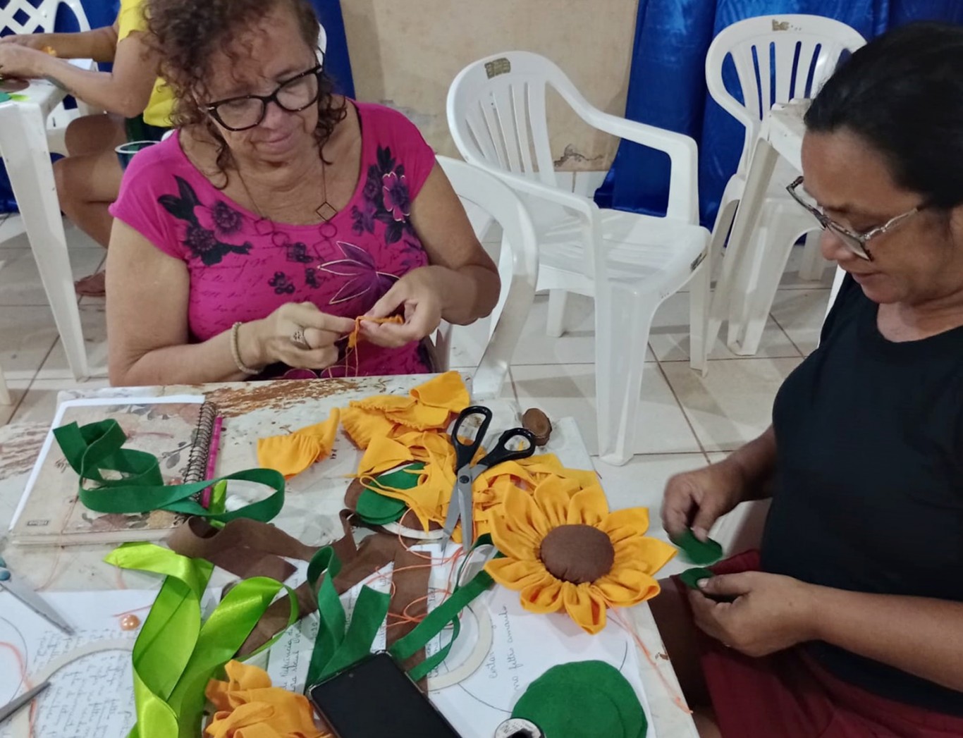 Prefeitura oferta curso e oportuniza renda às mulheres do Serviço de Proteção e Atendimento Integral a Família