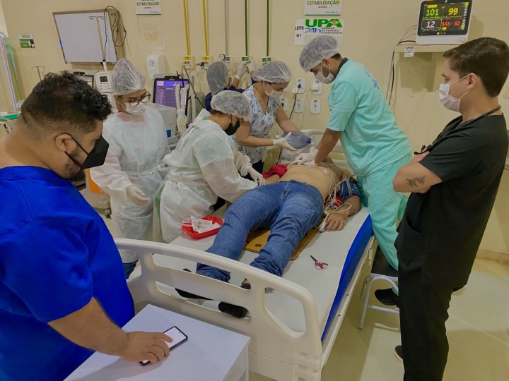 Upa De Santarém Realiza Simulação Realística Em Atendimento De Urgência E Emergência Saúde 6739
