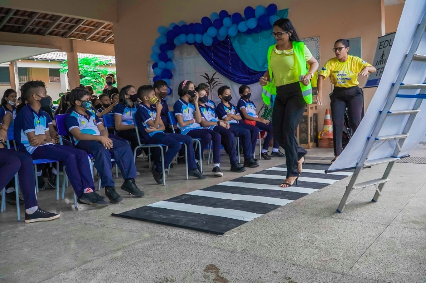 Maio Amarelo: Palestras educativas começam a ser realizadas nas escolas, em Santarém