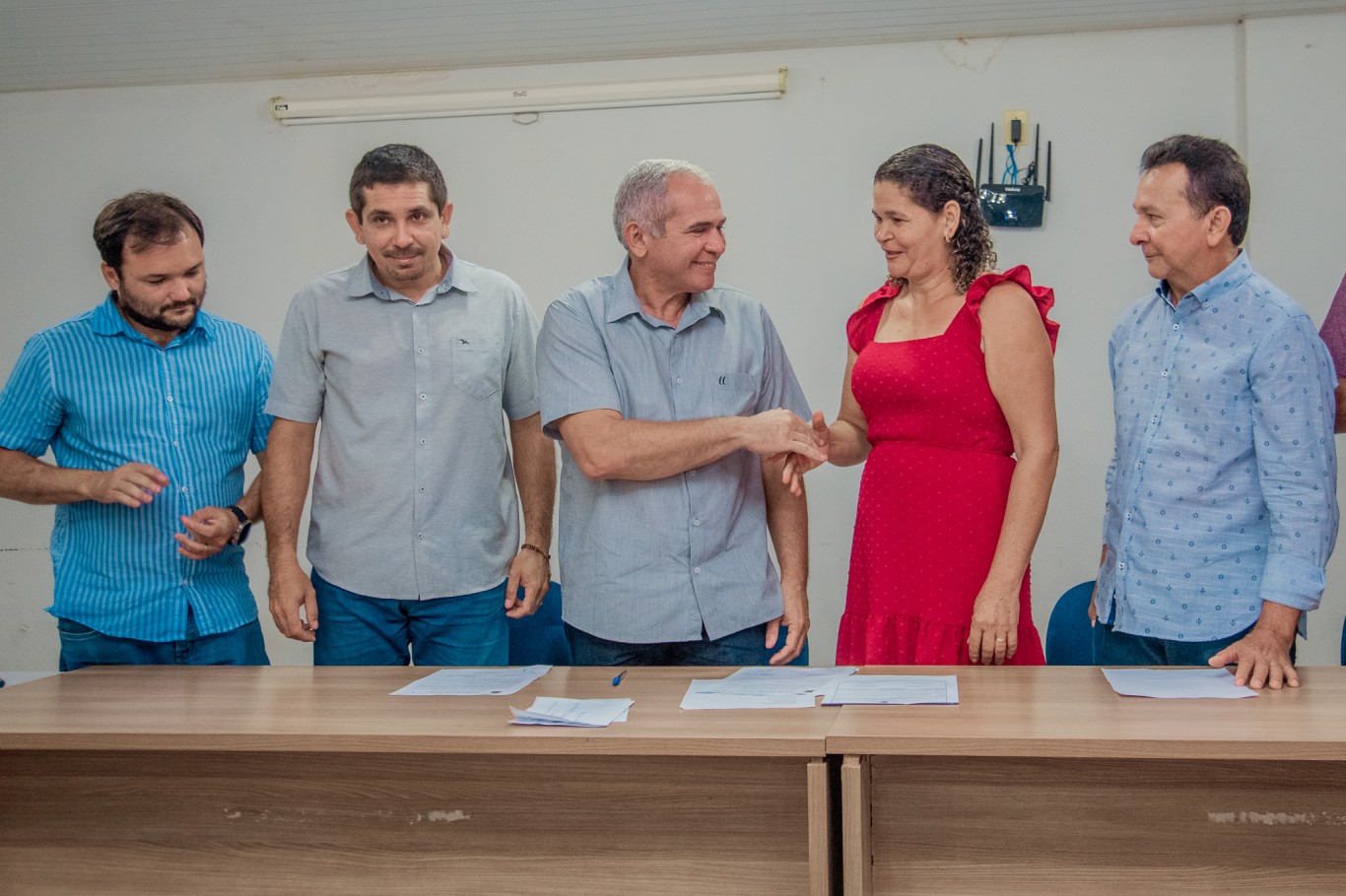 Assinada a Ordem de Serviço para construção da quadra poliesportiva na comunidade Cruzeiro