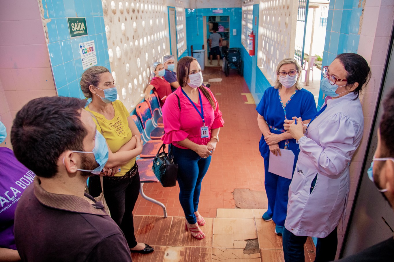 Membros do Comdca fazem visita técnica na obstetrícia do Hospital Municipal de Santarém