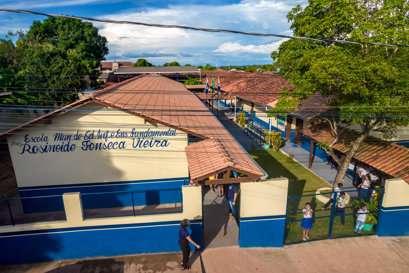 Santarém 363 anos: reformada e ampliada, Prefeitura entrega à comunidade a Escola Rosineide Fonseca Vieira
